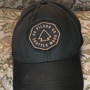 Filson logger cap with patch